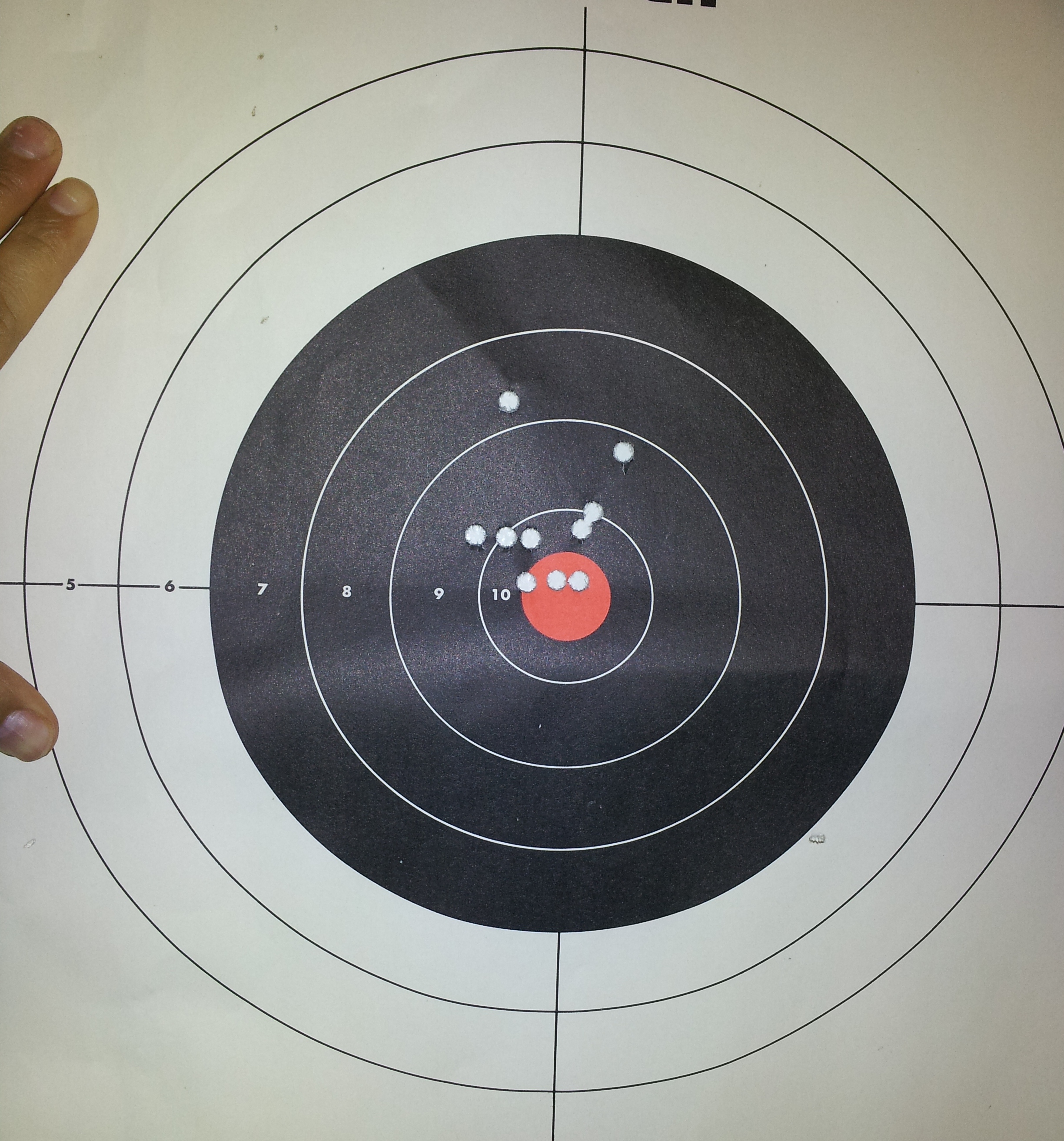 58 grains at 100 yards